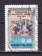 Finland, 1970, Aurora Society Bicentenary, 0.50mk, USED - Usados