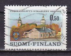 Finland, 1970, Uuskaarlepyy/Nykarleby 350th Anniv, 0.50mk, USED - Gebruikt