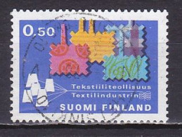 Finland, 1970, Textile Industry, 0.50mk, USED - Oblitérés