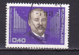 Finland, 1968, Oskar Merikanto, 0.40mk, USED - Used Stamps