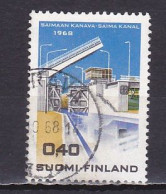 Finland, 1968, Saima Canal, 0.40mk, USED - Gebraucht