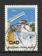 Finland, 1968, Saima Canal, 0.40mk, USED - Usados