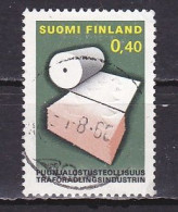 Finland, 1968, Wood Processing Industry, 0.40mk, USED - Usati