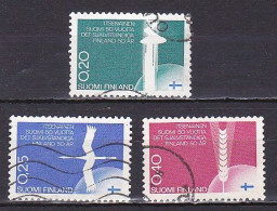 Finland, 1967, Finnish Independence 50th Anniv, Set, USED - Usados