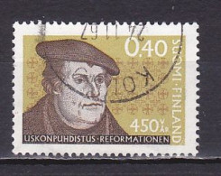 Finland, 1967, Reformation 450th Anniv, 0.40mk, USED - Oblitérés