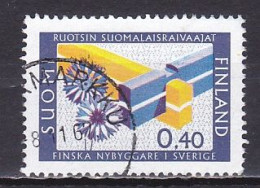 Finland, 1967, Finnish Settlers In Sweden, 0.40mk, USED - Oblitérés