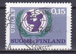 Finland, 1966, UNICEF 20th Anniv, 0.15mk, USED - Usados