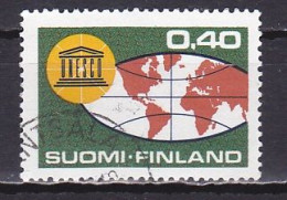 Finland, 1966, UNESCO 20th Anniv, 0.40mk, USED - Used Stamps