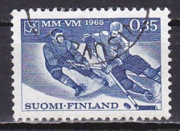 Finland, 1965, World Ice Hockey Championships, 0.35mk, USED - Oblitérés