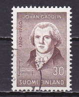 Finland, 1960, Johan Gadolin, 30mk, USED - Usados