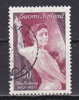 Finland, 1957, Ida Aalberg, 30mk, USED - Gebraucht