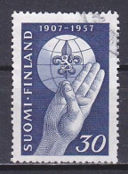 Finland, 1957, Scouting 50th Anniv, 30mk, USED - Gebruikt