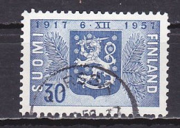 Finland, 1957, Independence Of Finland 40th Anniv, 30mk, USED - Used Stamps