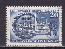 Finland, 1957, Central Federation Of Empolyers 50th Anniv, 20mk, USED - Usati