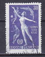 Finland, 1956, Finnish Gymnastic & Sports Games, 30mk, USED - Oblitérés