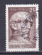 Finland, 1956, Johan V. Snellman, 25mk, USED - Gebraucht