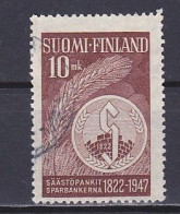 Finland, 1947, Savings Bank 125th Anniv, 10mk, USED - Usati