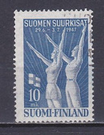 Finland, 1947, Finnish Athletic Festival, 10mk, USED - Gebruikt