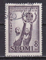 Finland, 1946, National Sports Festival, 8mk, USED - Gebruikt