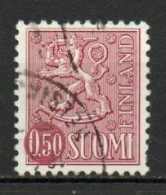 Finland, 1974, Lion, 0.50mk, USED - Oblitérés