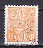 Finland, 1974, Lion/Thin Circle, 0.35m, USED - Used Stamps