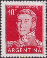 729425 HINGED ARGENTINA 1956 GENERAL SAN MARTIN - Ungebraucht