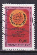 Finland, 1970, Nuclear Data Conf, 0.30mk, USED - Used Stamps