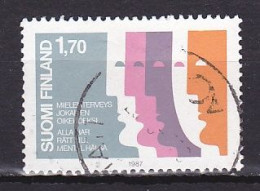 Finland, 1987, Mental Health, 1.70mk, USED - Usati