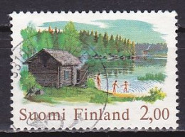 Finland, 1977, Lakeside Sauna, 02.00mk, USED - Gebruikt