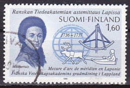 Finland, 1986, Lapland Expedition 250th Anniv, 1.60mk, USED - Usados