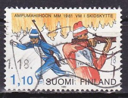 Finland, 1980, World Biathlon Championships, 1.10mk, USED - Usados