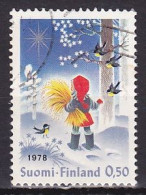 Finland, 1978, Christmas, 0.50mk, USED - Usados