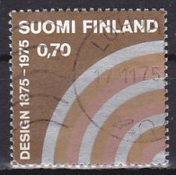 Finland, 1975, Society Of Industrial Art Centenary, 0.70mk, USED - Oblitérés