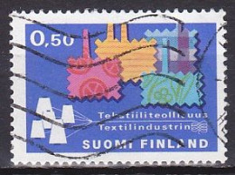 Finland, 1970, Textile Industry, 0.50mk, USED - Oblitérés