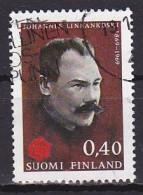 Finland, 1969, Johannes Linnankoski, 0.40mk, USED - Gebruikt