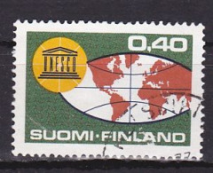 Finland, 1966, UNESCO 20th Anniv, 0.40mk, USED - Used Stamps