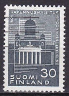 Finland, 1961, Central Board Of Buildings 150th Anniv, 30mk, USED - Oblitérés