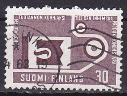 Finland, 1962, National Production, 30mk, USED - Used Stamps