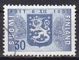 Finland, 1957, Independence Of Finland 40th Anniv, 30mk, USED - Used Stamps