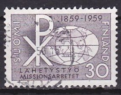 Finland, 1959, Finnish Missionary Society Centenary, 30mk, USED - Usados