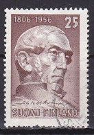 Finland, 1956, Johan V. Snellman, 25mk, USED - Usados