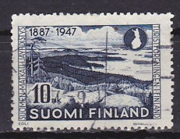 Finland, 1947, Finnish Touring Assoc. 60th Anniv, 10mk, USED - Usados