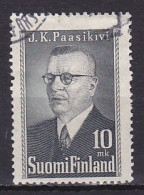 Finland, 1947, Pres. Juho H Paasikivi, 10mk, USED - Gebruikt