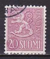 Finland, 1954, Lion, 20mk, USED - Gebruikt
