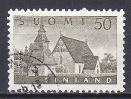 Finland, 1957, Lammi Church, 50mk, USED - Gebruikt