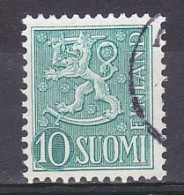 Finland, 1954, Lion, 10mk, USED - Oblitérés