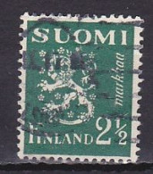 Finland, 1947, Lion, 2½mk, USED - Usados