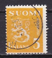 Finland, 1946, Lion, 5mk, USED - Gebruikt