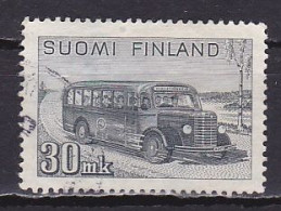 Finland, 1947, Postal Motor Coach, 30k, USED - Oblitérés