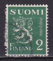 Finland, 1945, Lion, 2mk, USED - Gebruikt